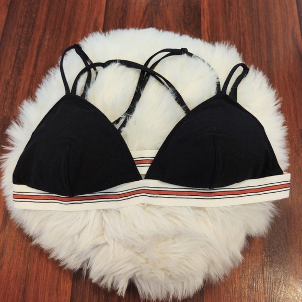 Victoria's Secret Black Cross Back Bralette